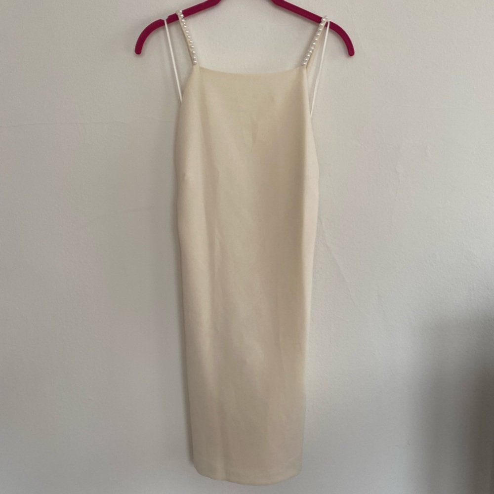 NWT Endless Rose Pearl Strap Mini Dress